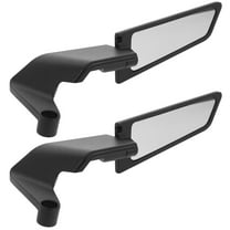 OUNONA 1 Set Adjustable 360° Rotating Motorcycle Side Mirrors Universal for Dirt Bike Scooter