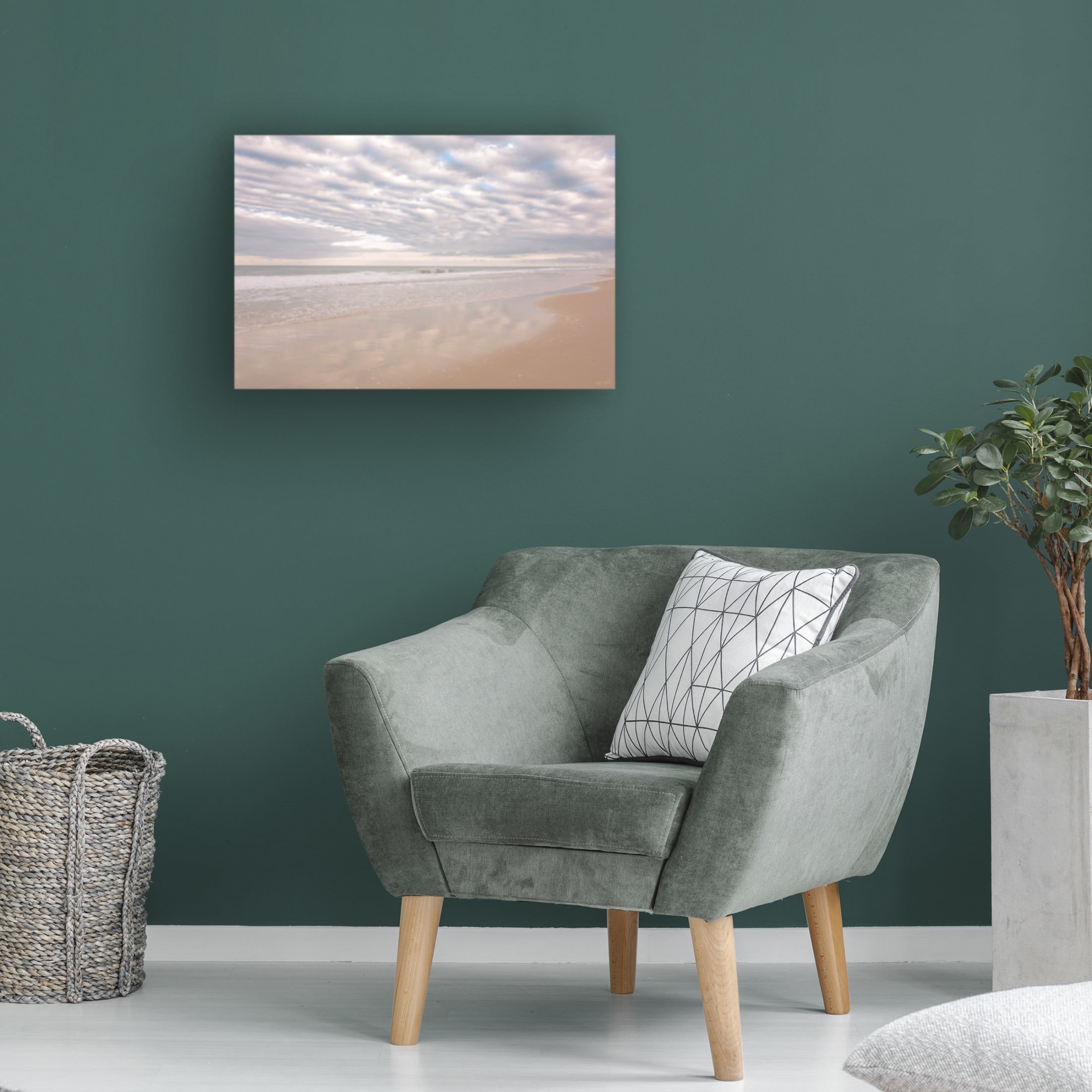 Canvas Wall Art - Life BeautifuLEE 'Delicious Cotton Harvest 2' Wall Art for Living Room, Bedroom, or Office Décor by Trademark Fine Art - 24 x 16 Inches