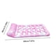 thumbnail image 4 of Cama flotante inflable con colchón de aire de PVC para el reposacabezas para Lake Beach Pink, 4 of 5