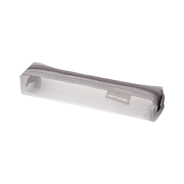 Vacemry Pochette de Rangement en Maille Transparente à Moins de 5 $, Sac d'Organisation Transparent pour Petits Objets, Étui de Transport en Nylon avec Fermeture Éclair, Identification Visible pour un Accès Rapide