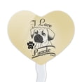 thumbnail image 2 of I Love My Puggle Heart Love Cupcake Picks Toppers Decoration Set of 6, 2 of 6