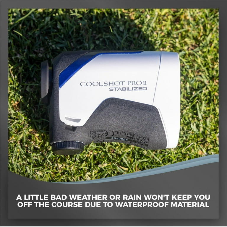 Nikon Golf CoolShot Pro II Stabilized White/Black GPS/Range Finders