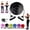 Black, variant on Waist Twister Sculptor Machine with Exercise Arm Bands, Ab Twist Disc Board with Massage Base, Adjustable Twisting Fitness Tool for r Arms, Hips and Thighs