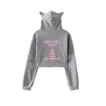 thumbnail image 2 of Sudadera Recortada con Orejas de Gato de Apoyo de BTS Surrounding, 2 of 3