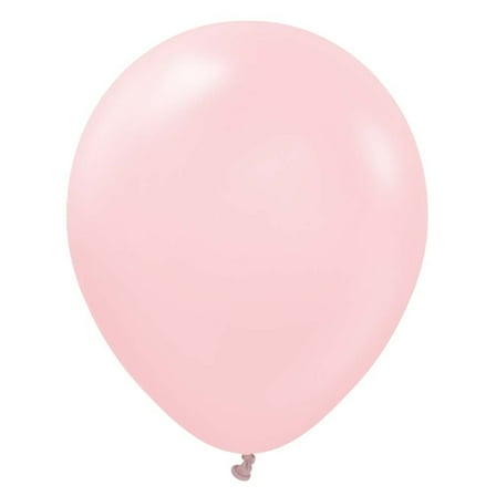 18 inch Kalisan Macaron Pink Latex Balloons (25 Pack) - Party Supplies Decorations