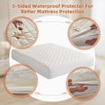 thumbnail image 2 of Protector de colchón LOFE King, 193 x 203 x 43 cm, impermeable, orgánico, 2 of 9