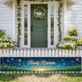 thumbnail image 6 of LUUFILx Family Reunion Background Banner Celebration Decorations Outdoor Indoor Party Event Backdrop Joyful Gathering Sign Festive Celebration Decoration, 6 of 9