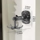 thumbnail image 2 of Colgador de Utensilios de Cocina con Ventosa para Pared | 6 Ganchos Giratorios para Espátulas y Cucharas | Instalación Sin Taladros | Estante de Almacenamiento Compacto para Uso Doméstico, 2 of 3