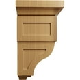 thumbnail image 3 of Ekena Millwork 6"W x 6 3/4"D x 12"H Large Reyes Wood Corbel, Cherry, 3 of 4