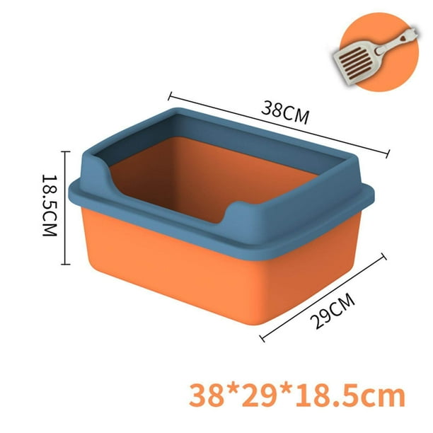 Maoww Cat Litter Boxes for Indoor Cats Open Air for Kitten Litter Boxes