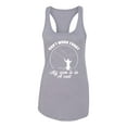 thumbnail image 2 of Wild Bobby, Can't Work Today My Arm Is In A Cast, Fishing, Women Racerback Tank Top, Heather Grey, X-Large, 2 of 5