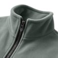 thumbnail image 5 of Mens Polar Fleece Jacket Lightweight Full Zip Jackets Outdoor Coat Soft Warm Fleece Jacket ffor Casual Outerwear, 5 of 6