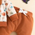 thumbnail image 7 of NOLDARES Toddler Infant Baby Boy Outfits Long Sleeve Crewneck Tee Casual Joggers Pants 2pcs Fall Winter Clothes Clothing Set(Brown,2-3 Y), 7 of 7