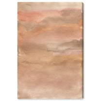 Sienna Pigments Blend Boho Abstract Wall Art Canvas Wall Art by Art Remedy, Gallery Wrapped, 20" x 30"