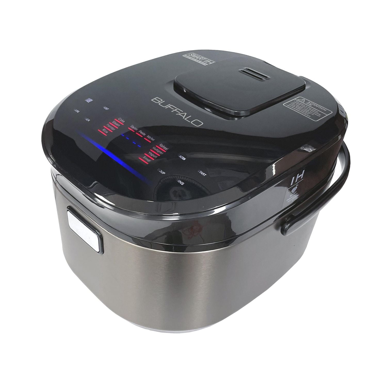 Buffalo Gris Titane IH SMART COOKER 1.8L (10 Tasses)