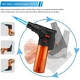 thumbnail image 5 of 4 Packof Torch Lighter,jet Flame, Butane Gas, Mini Refillable Windproof Lighters, For Candle, Fireplace, Grill (gas Not Included), 5 of 5