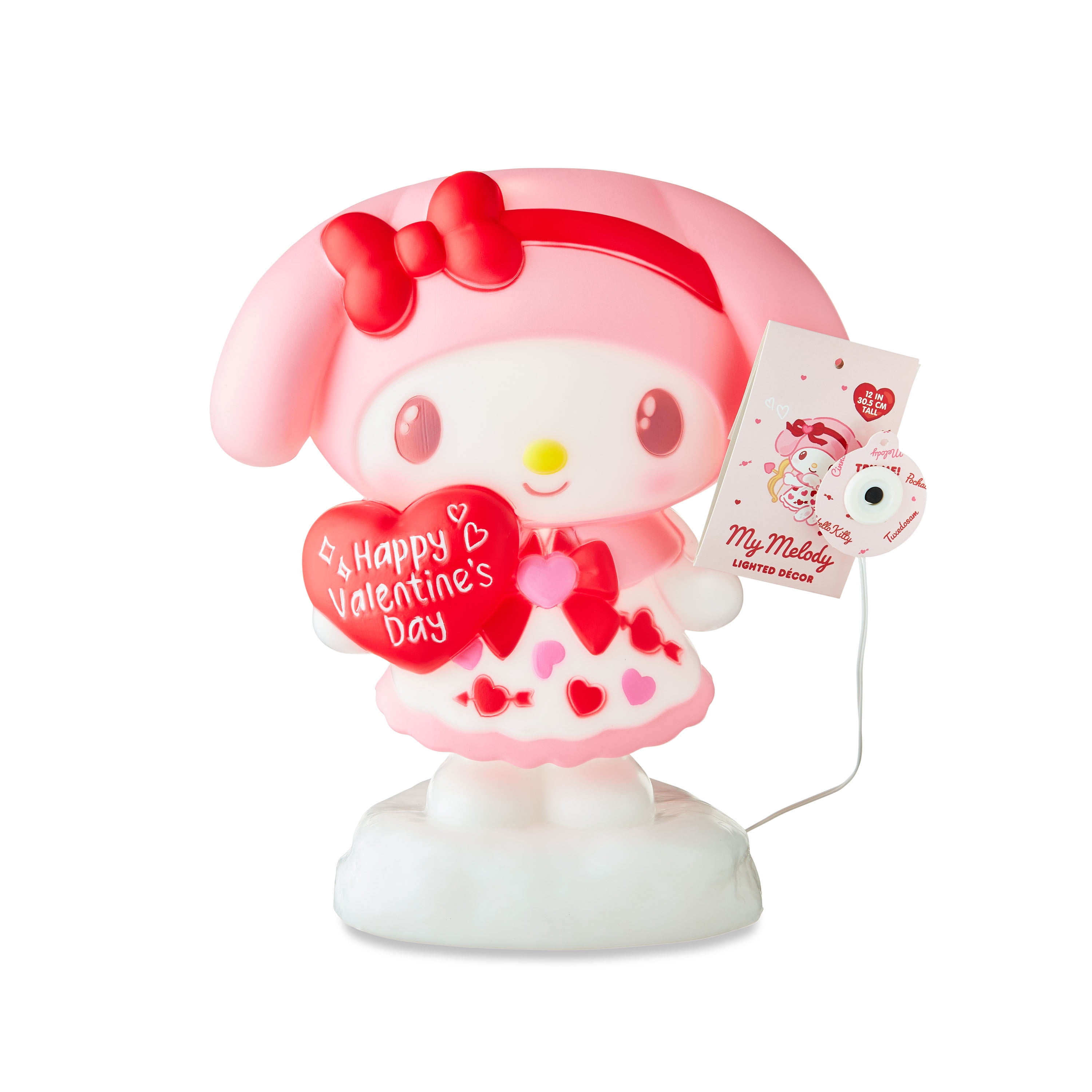 Valentine's Day Blow Mold Décor My Melody with Happy Valentines
