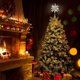 thumbnail image 3 of Adorno para árbol de Navidad KEWITY estrella geométrica 3D con purpurina, 3 of 5