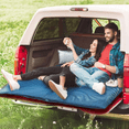 thumbnail image 4 of Double Sleeping Bag for Adults, XL Queen Size, Blue and Gray, All-Season Rectangular Design with Full-Length Zipper, 28 ° F–59 ° F, Includes Compression Sack and Pillows, 4 of 7