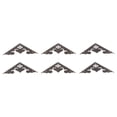 thumbnail image 4 of Flat-Angle Edge Guard, Durable Antique Corner Cover  for Wooden Boxes for Cabinets for Professional Use for Tables, 4 of 7