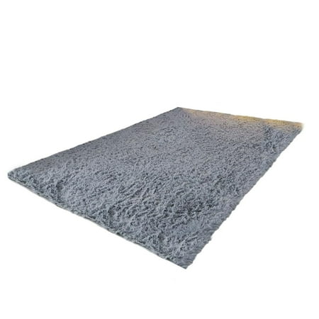 

Home Decor Savings! Dvkptbk Plush Area Rugs For Bedroom Turquoise Green 63x60 Inches Rug Shag Rugs For Living Room Furry Carpet For Kids Girl Room Plush Indoor Throw Rug For