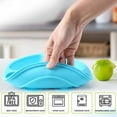 thumbnail image 5 of Baby Plates Toddler Plates with Suction -100% Silicone Divided Silicone Plates for Baby - 3 Pack silicone plates for baby, 5 of 6
