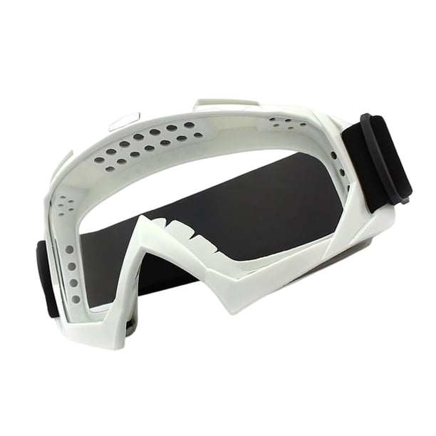 Accesorios para Gafas de Motocicleta Toystoory Protector Vintage a Prueba de Viento Blanco
