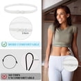 thumbnail image 2 of 4 PCS Crop Adjustable Band, Crop Tool for Shirt, Crop Band for Tucking Shirts, Elastic Belts for Women Tops, Shirt Band, 2 of 5