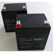 PowerStar  12V 5Ah Battery for Ritar Rt Series Rt-1250 F1 - Pack of 2