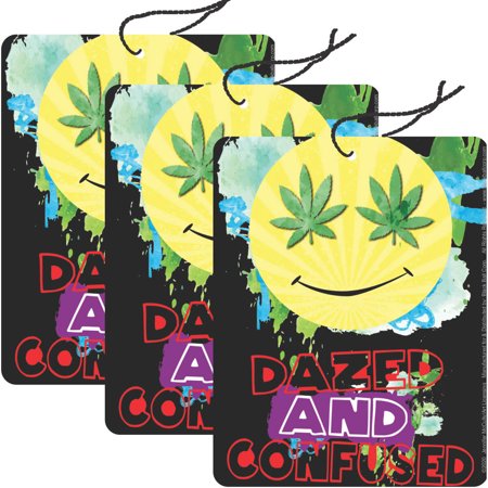 Road Rage Air Freshener - Vanilla Scent - Dazed and Confused - 3 Pack