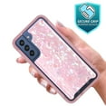 thumbnail image 3 of Samsung Galaxy A34 5G Case, Rosebono Hybrid Graphic Design Pattern Cover Case For Samsung Galaxy A34 5G (Pink Shell), 3 of 4
