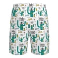 thumbnail image 6 of Kdxio Hello Summer Pattern Mens Casual Shorts - Drawstring Summer Beach Sports Shorts for Men, 6 of 9