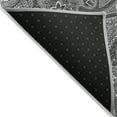 thumbnail image 3 of Addison Rugs Chantille Indoor/Outdoor Traditional Paisley Gray Washable Rectangle Rug, 5' x 7'6", 3 of 6