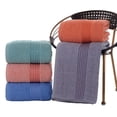 thumbnail image 1 of Pack De 5 Toallas De Baño Surtidas 180x50cm Extra Suaves y Absorbentes MELOCOTTON HOGAR MOD. 36265, 1 of 5
