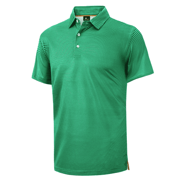 SPEEDRUN Men's Polo Shirt Short Sleeve, Breathable & Moisture-Wicking, Classic Fit