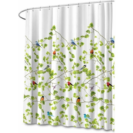 Splash Home Terrasse Polyester Fabric Shower Curtain, 70" x 72", Multi Colors