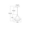 thumbnail image 2 of ElkGroup International 10440/1 Geometrics 1 Light Pendant In Polished Chrome, 2 of 2