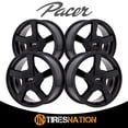 thumbnail image 3 of PACER 791b essence 16x7.5 +38et 73.00mm gloss black wheel Fits select: 1996-2018 TOYOTA RAV4, 2012-2023 HONDA CR-V, 3 of 5