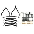 thumbnail image 2 of RC Chassis Rods, Stable Performance RC Suspension Links Replacement High Strength Lightweight Metal  For 1/24 RC Crawler Car Black, 2 of 8
