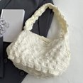 thumbnail image 4 of Bandolera Mujer Moda Cloud Top-Handle Ladies Underarm Blanco, 4 of 9