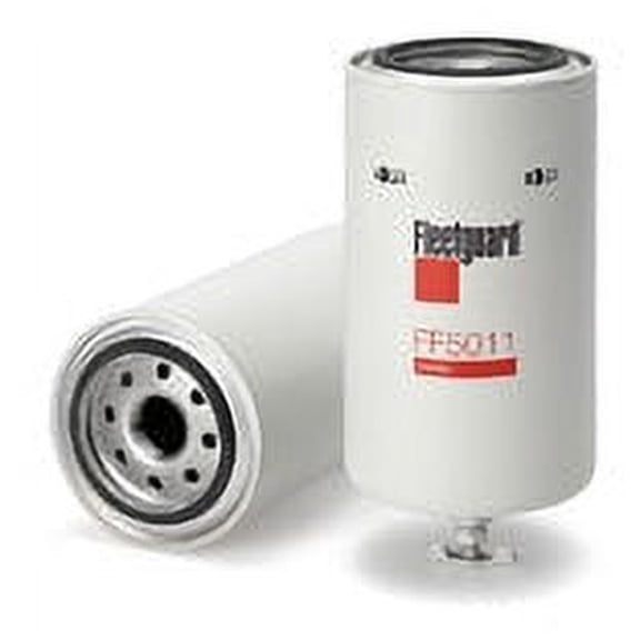 Fleetguard FF5011 Fuel Filter   Spin On, 7.7 In. Height, 97% Twa Efficiency