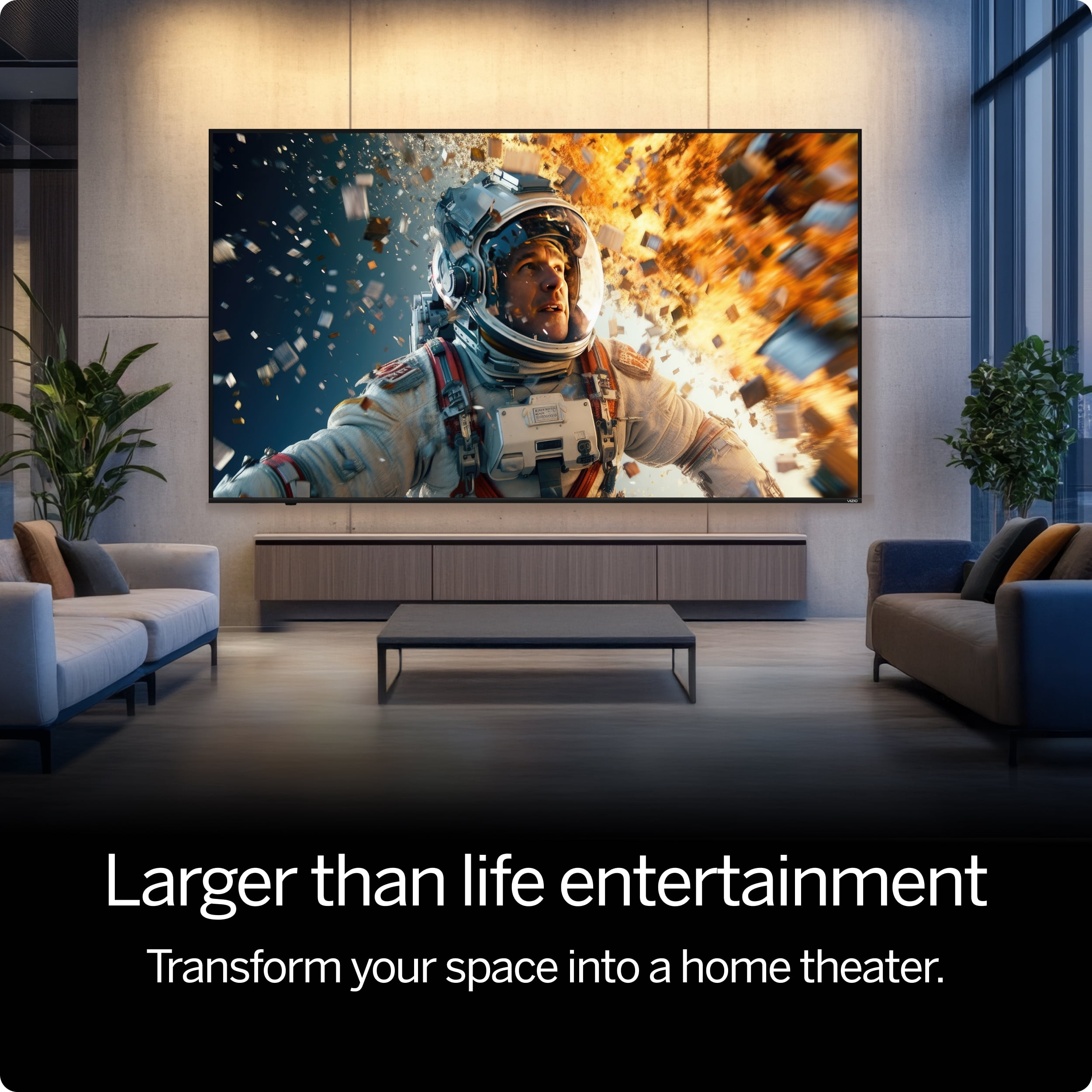 VIZIO 100" Class Quantum 4K QLED HDR Smart TV (VQD100M-08)