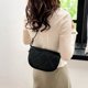 thumbnail image 3 of Bolso bandolera para mujer, bolso de sillín retro informal, bolso de mano, bandolera (negro) Tmvgtek Para Estrenar, 3 of 7