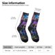 thumbnail image 2 of Fotbe Starry Night Iris Field Calcetas Largas con Estampado para Hombre y Mujer – Calcetas de Compresión Transpirables y Elásticas, Viajar y Uso Diario Talla 5-11, 2 of 6