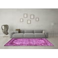 thumbnail image 3 of Ahgly Company Indoor Rectangle Abstract Purple Modern Area Rugs, 3' x 5', 3 of 4
