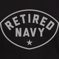 thumbnail image 3 of CafePress - Retired Navy Dark T Shirt - Men's Classic Graphic Cotton T-Shirt, 3 of 4