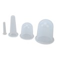 thumbnail image 1 of Silicone Cupping Set, Prevent Aging 4pcs Wrinkle Removal Facial Cupping Sets  For Home, 1 of 8