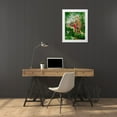 thumbnail image 3 of Kruskamp, Janet 19x24 White Modern Wood Framed Museum Art Print Titled - Festival Bound, 3 of 4