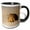 Black/White, variant on 3drose, Mexico, Baja, Sea of Cortez. Hermit Crab, Isla Carmen - Sa13 Glu0043 - Gary Luhm, 15oz Mug