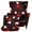 Spider Web Design, variant on HELLHERO Spandex 2 Piece Armchair Slipcover for Indoor, Elastic Bottom Stretch Wingback Chair Slipcover, Palm Leaf Print